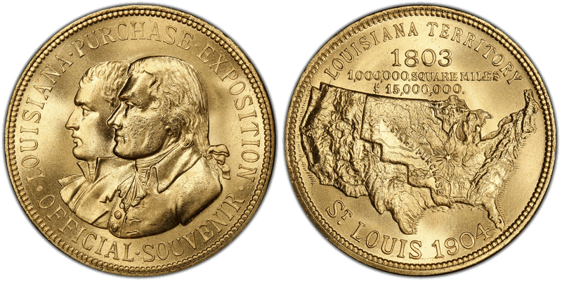 1904 HK-302, Louisiana Purchase Dollar