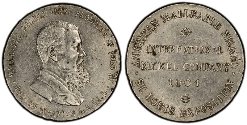 1904 HK-323, Internation Nickel Co. Dollar Dollar