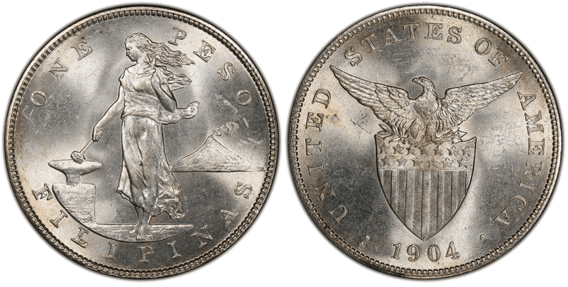 1904 Philippine Peso