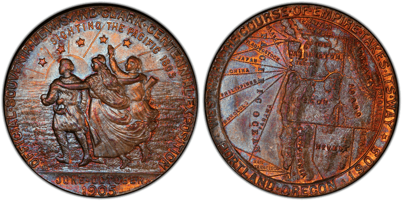 1905 HK-327, Lewis & Clark Expo Dollar