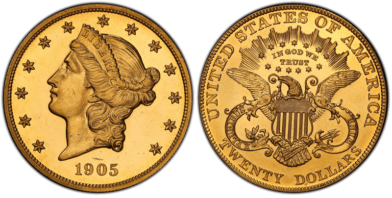 1905 Liberty Head Double Eagle