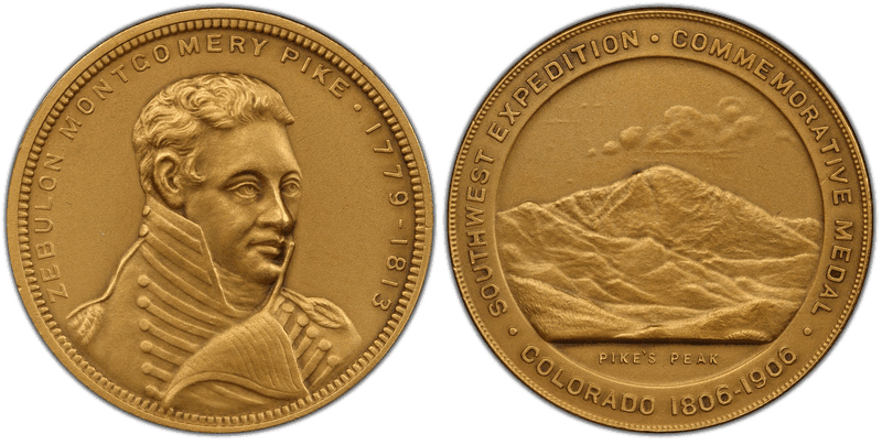 1906 HK-337, Pike's Peak Centennial Dollar
