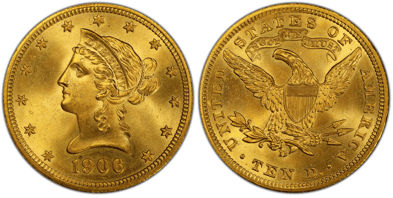 1906 Liberty Head Eagle