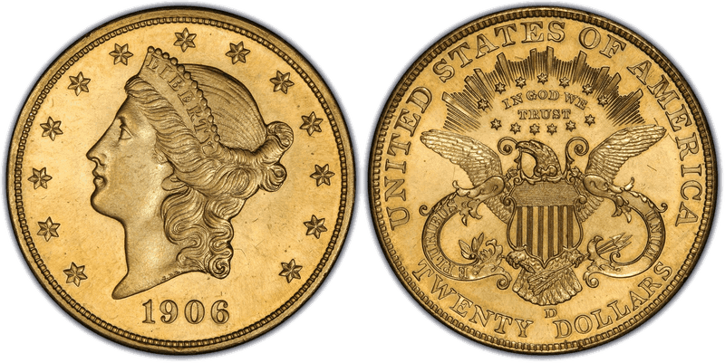 1906 (D) Special Strike Liberty Head Double Eagle