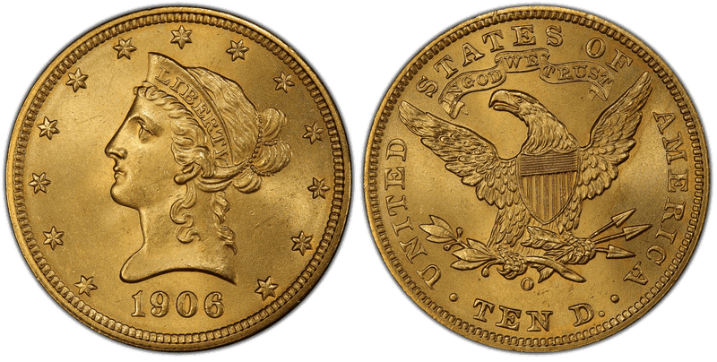 1906 (O) Liberty Head Eagle