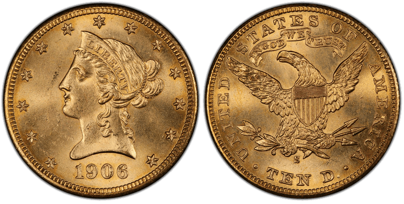 1906 (S) Liberty Head Eagle