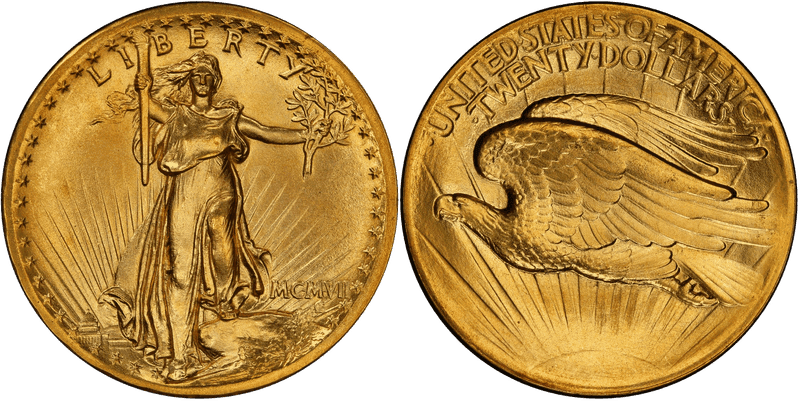 St. Gaudens Double Eagles 1907-1933