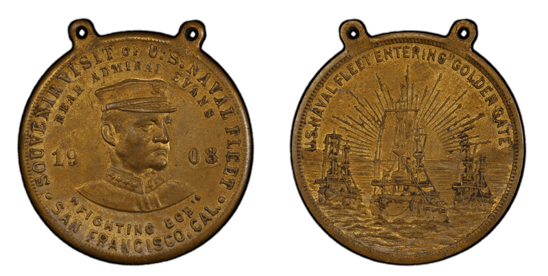 1908 HK-352c, US Navy World Voyage Dollar