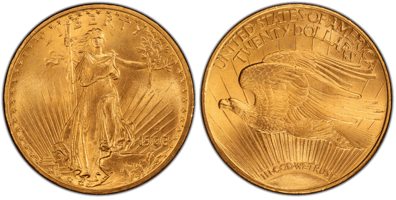 1908 St. Gaudens Double Eagle