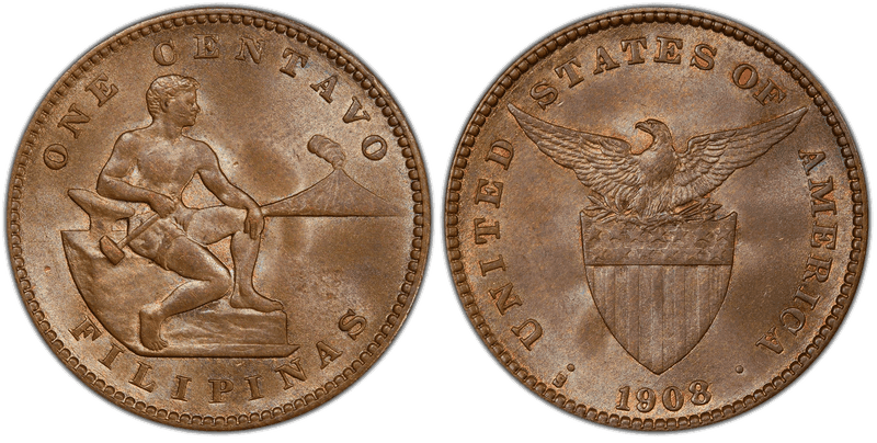 1908 Philippine Centavo