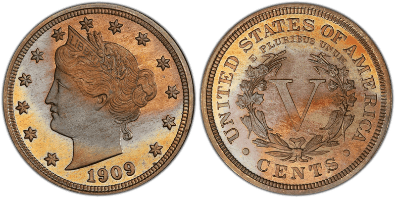 1909 Proof Liberty Head Nickel