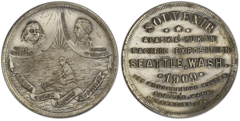 1909 HK-363a, Alaska-Yukon-Pacific Expo Dollar