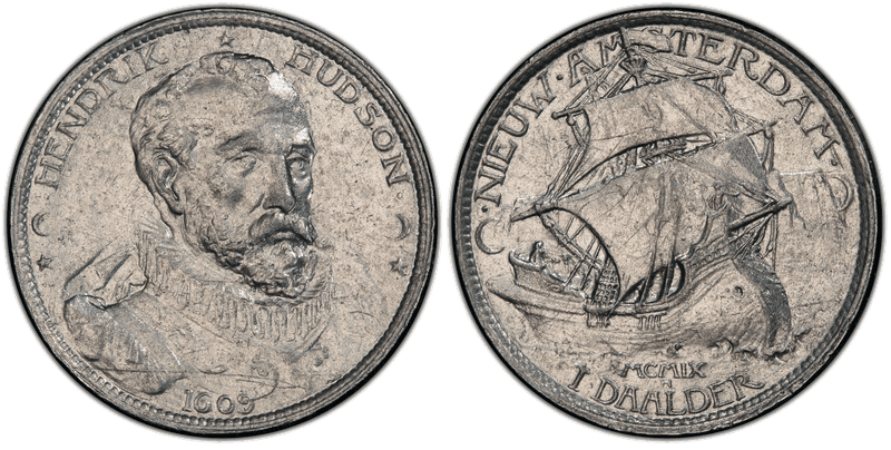 1909 HK-374, Hendrik Hudson Daalder Dollar