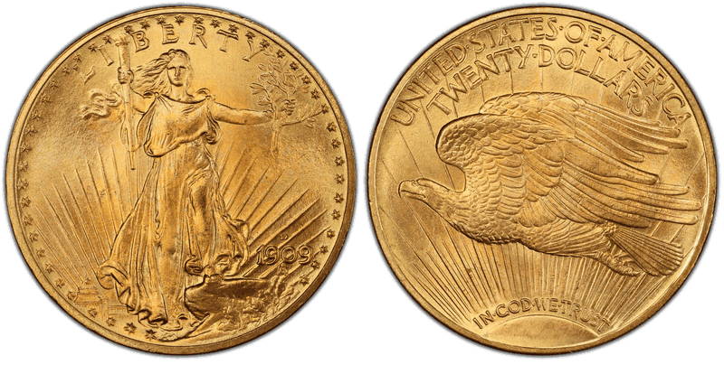 1909 St. Gaudens Double Eagle