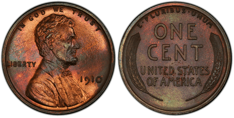 1910 Lincoln Wheat Cent
