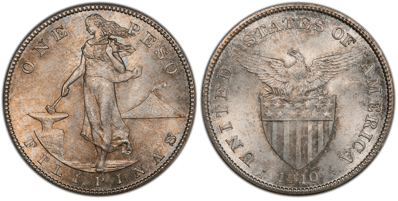 1910 Philippine Peso