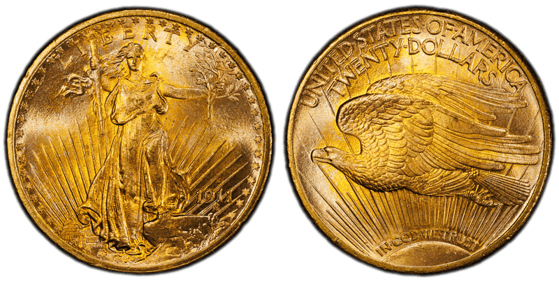 1911 (S) St. Gaudens Double Eagle