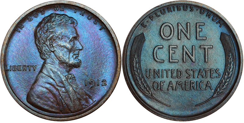 1912 Proof Lincoln Wheat Cent