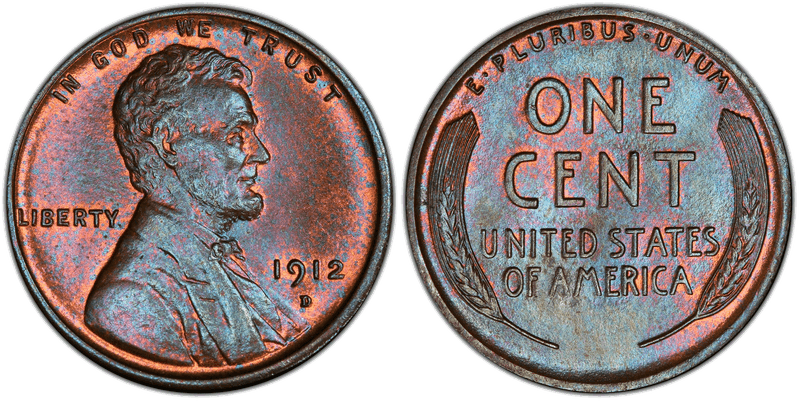 1912 Lincoln Wheat Cent