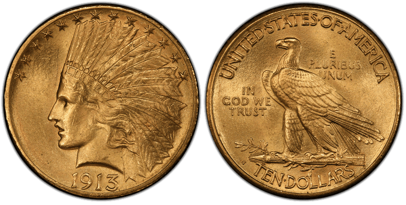 1913 (S) Indian Head Eagle