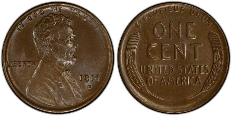 1914 Lincoln Wheat Cent