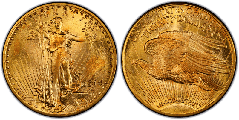 1914 St. Gaudens Double Eagle