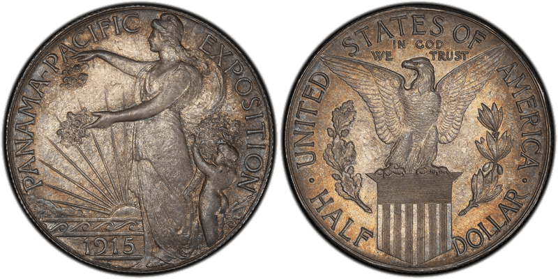 1915 Proof Half Dollar Pattern - J-1791/1961