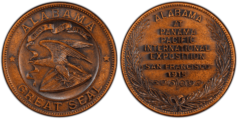 1915 HK-402, Alabama State Fund Dollar