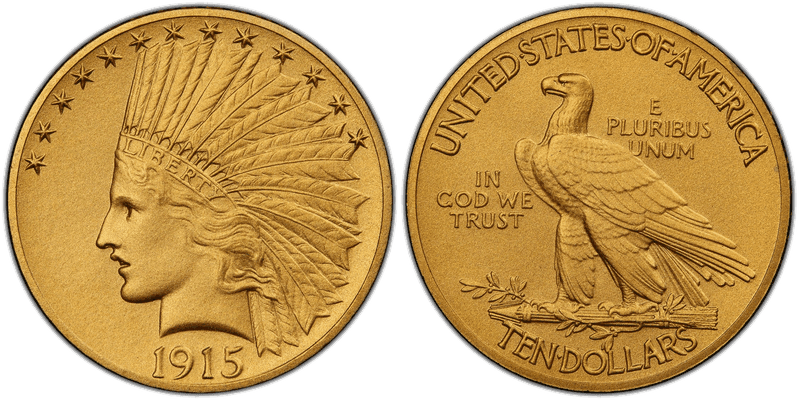 1915 Indian Head Eagle
