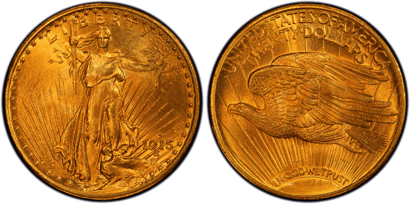 1915 (S) St. Gaudens Double Eagle