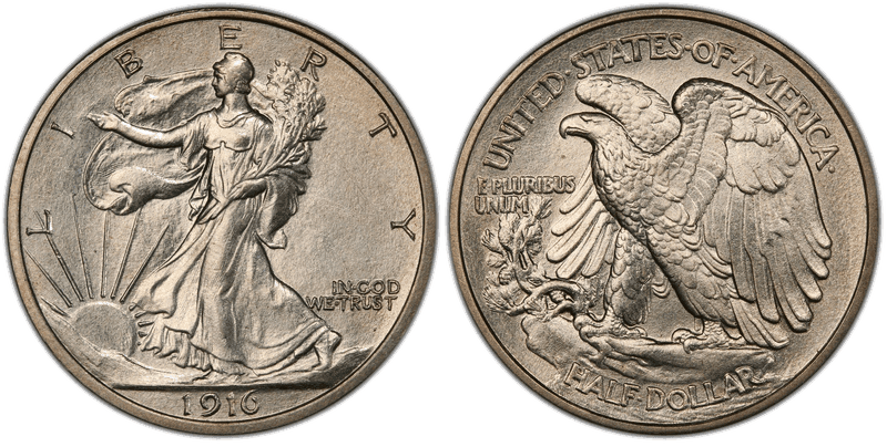 1916 Patterns coin