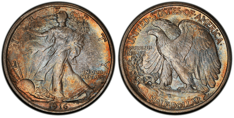 Walking Liberty Half Dollars 1916-1947
