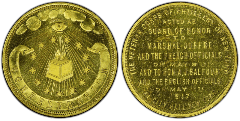 1917 HK-444, Veteran Corps of Artillery Dollar