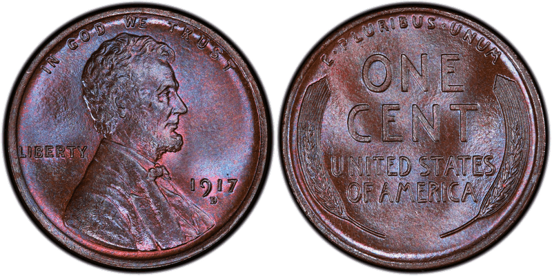 1917 Lincoln Wheat Cent