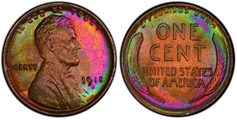 1918 Lincoln Wheat Cent