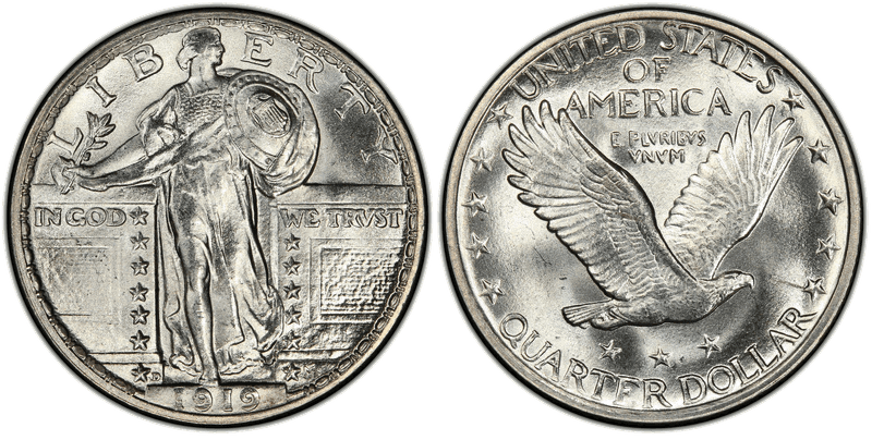 1919 Standing Liberty Quarter