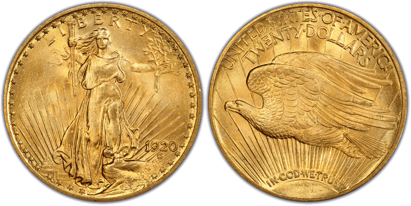 1920 St. Gaudens Double Eagle