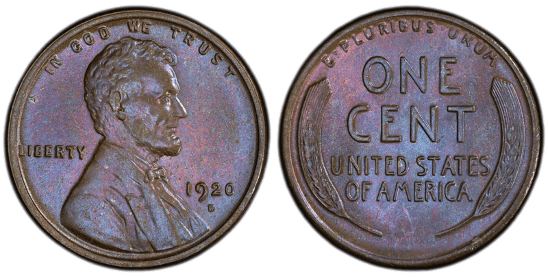 1920 Lincoln Wheat Cent