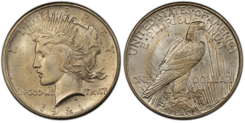 Peace Dollars 1921-1935