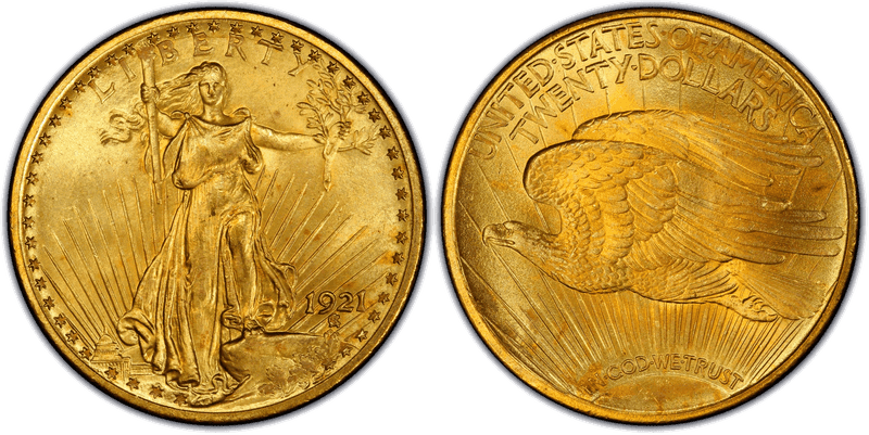 1921 St. Gaudens Double Eagle