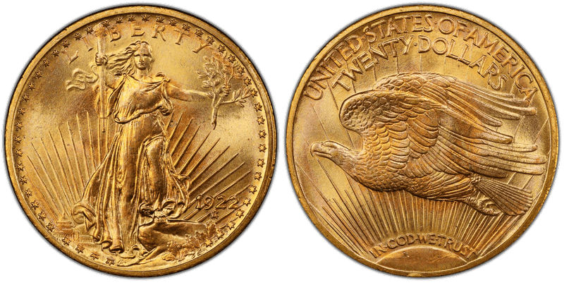 1922 St. Gaudens Double Eagle