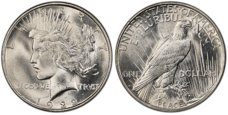 1922 Peace Dollar