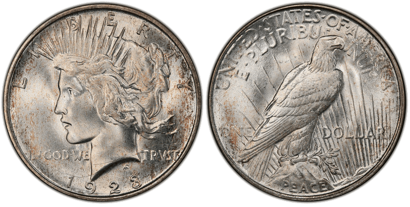 1923 Peace Dollar