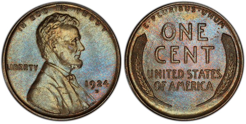 1924 Lincoln Wheat Cent