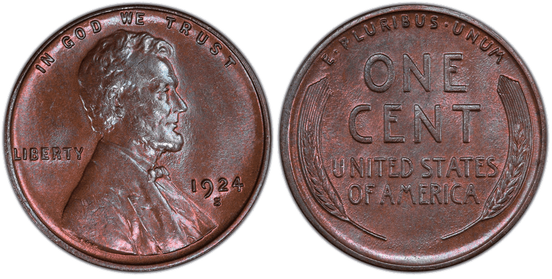 1924 (S) Lincoln Wheat Cent