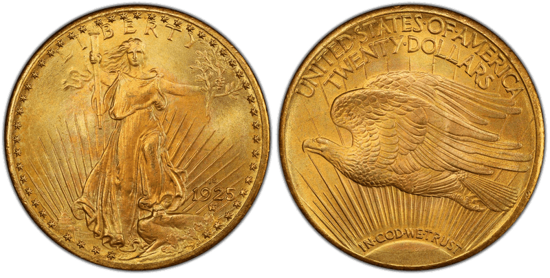 1925 (S) St. Gaudens Double Eagle