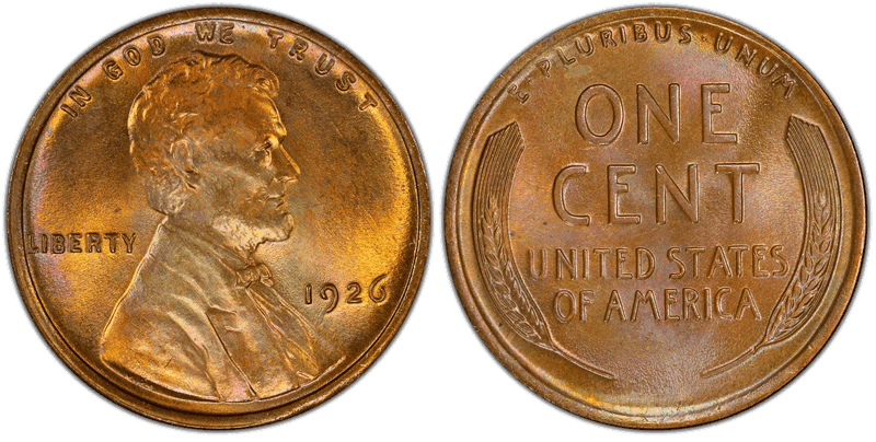 1926 Lincoln Wheat Cent
