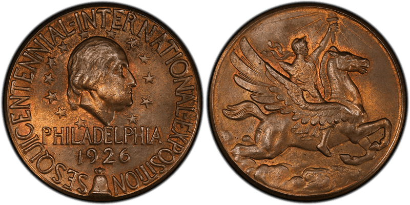 1926 HK-451, Sesquicentennial Copper Dollar