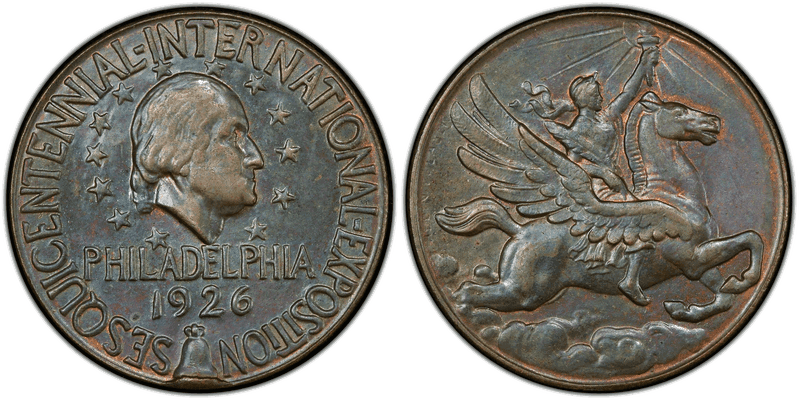 1926 HK-452, U.S. Sesquicentennial Expo Dollar