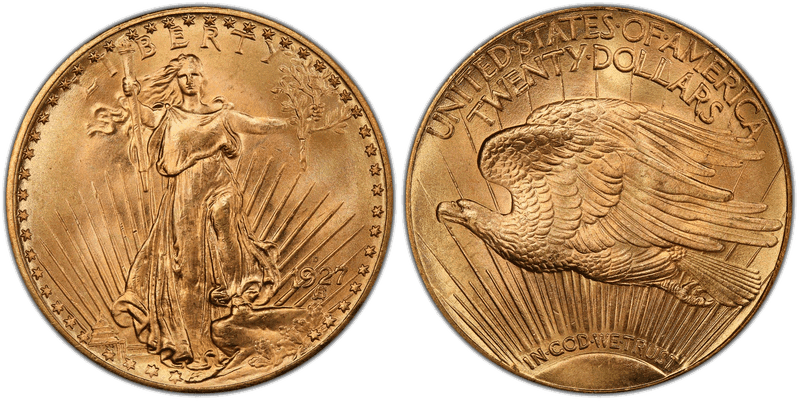 1927 St. Gaudens Double Eagle